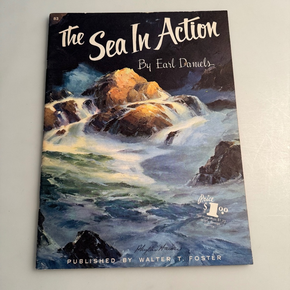 Walter Foster How to Draw/Paint The Sea in Action